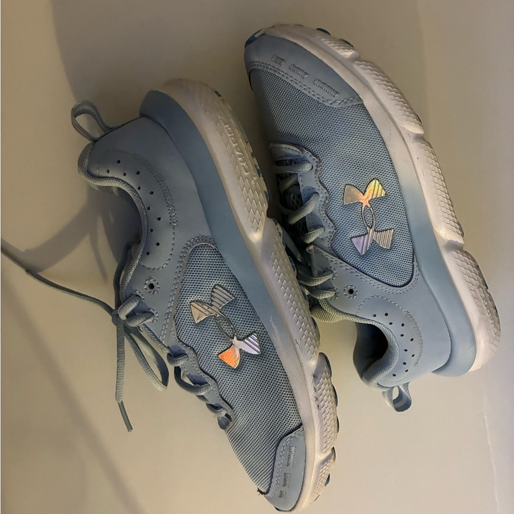 Light Blue Under Armour Sneakers - Picture 4 of 5